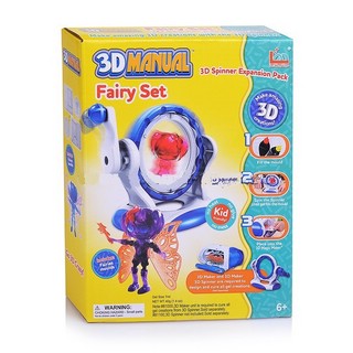 Комплект для 3D Спинера Spider Pen Мэджик Глю, Феи (LM111-3)