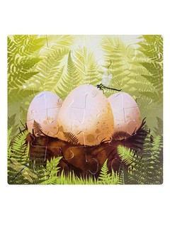 Набор пазлов 'Динозаврик' 4 в 1, ГеоПазл 3