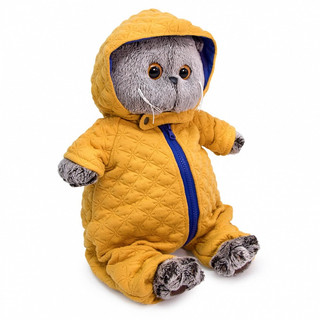 Басик в стеганом комбинезоне. Размер 19 см 4