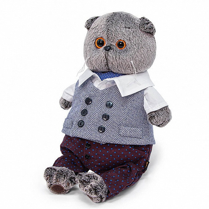 Басик в костюмчике. Размер 22 см