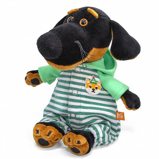 Басик и Ко в комбинезоне с кошечкой. Размер 19 см 2