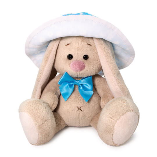 Зайка Ми в голубой панаме 15 см