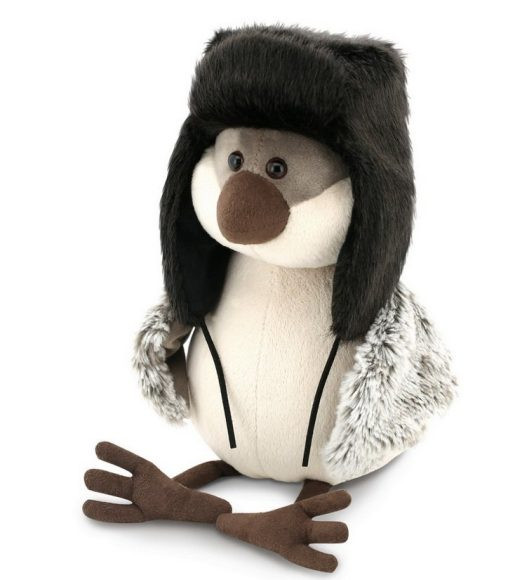 Воробей 'Ушанка', 20 см Orange TOYS