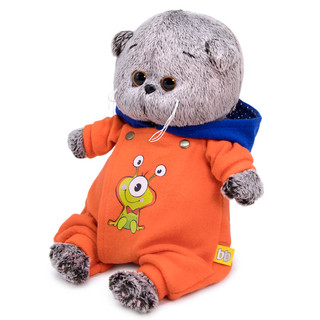 Басик Baby в комбинезоне с монстриком, 20 см 2