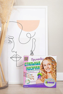 Набор для творчества CREATIVE TOYS LTD Стильные Косички с машинкой для плетения 5