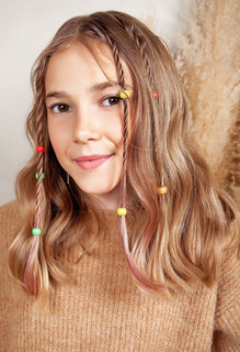 Набор для творчества CREATIVE TOYS LTD Стильные Косички с машинкой для плетения 8