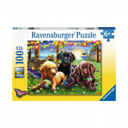 Пазл 'Пикник щенят', 200 элементов Ravensburger