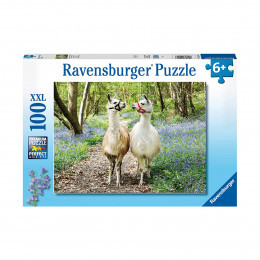 Пазл 'Ламы', 100 элементов Ravensburger