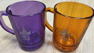 Кружка стеклянная с логотипом МГУ имени М.В.Ломоносова, цвет ...