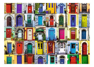 Пазл 'Двери со всего мира', 1000 элементов Ravensburger, цвет разноцветный