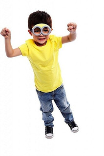 Очки солнцезащитные 'Миньон' SUN-STACHES, цвет сиреневый, желтый 3