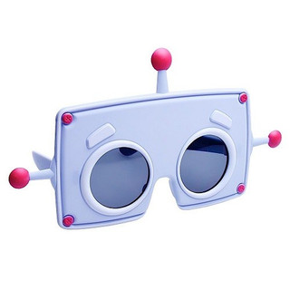 Очки солнцезащитные "Робот" SUN-STACHES, цвет сиреневый