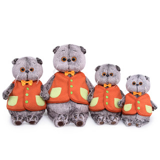 Басик в меховом жилете, 25 см 4