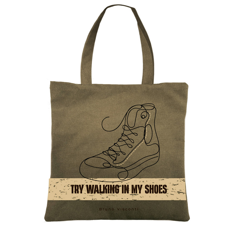 Сумка-шоппер 'Кеды', 39x39 см