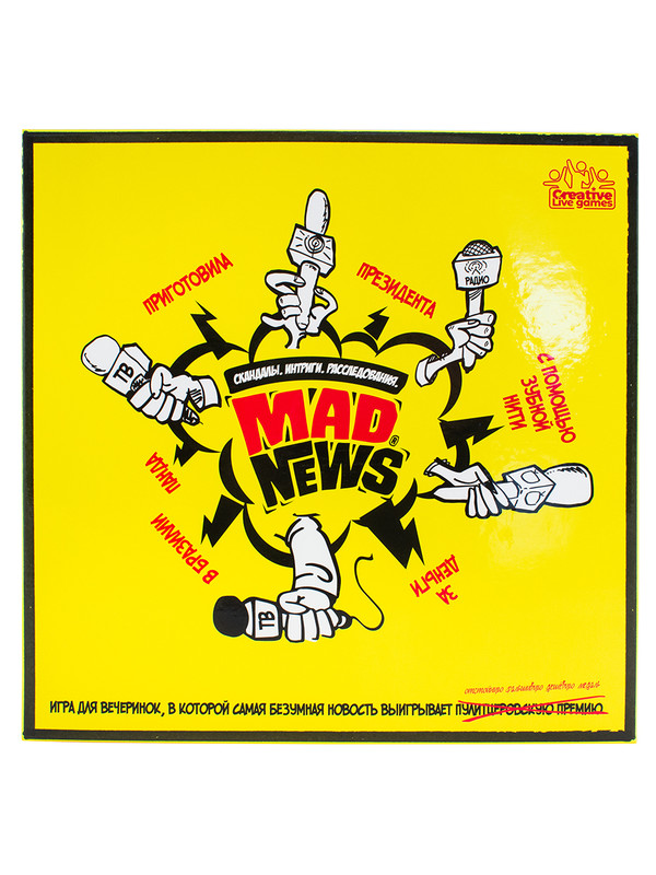 Настольная игра Mad News (Мэд Ньюс)