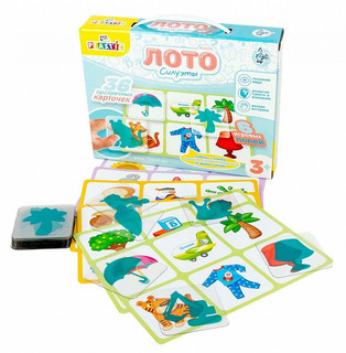 Лото ДЕСЯТОЕ КОРОЛЕВСТВО Силуэты 2