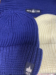 Снуд вязаный с логотипом МГУ имени М.В. Ломоносова на шевроне, синий 3