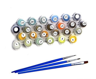 Картина по номерам 'Обед для эльфов' (20 цветов), 20х30 см  3