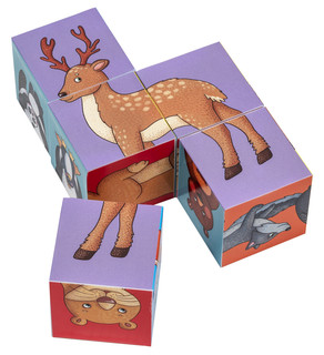 Умные кубики. Кто живёт в зоопарке 3