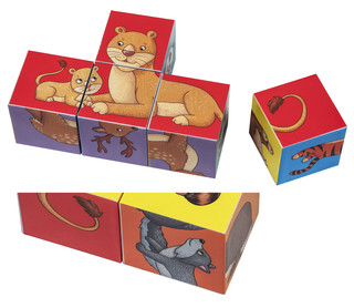 Умные кубики. Кто живёт в зоопарке 4