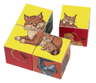 Умные кубики. Кто живёт в зоопарке 5