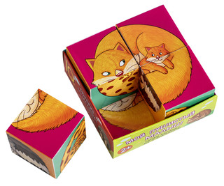 Умные кубики в поддончике. Мой пушистый малыш 2