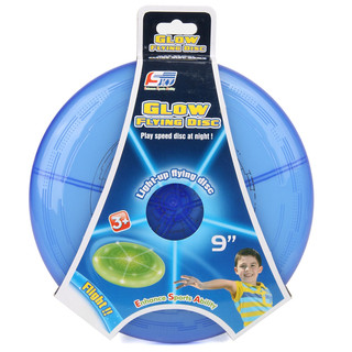 Летающая тарелка, светящаяся Veld, цвет голубой 2