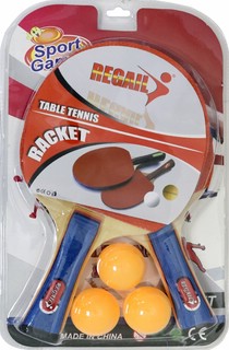 Набор для пинг-понга Junfa Toys, цвет оранжевый