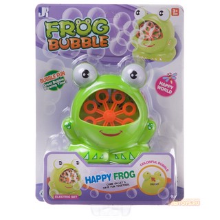 Машинка для запуска мыльных пузырей 'Лягушонок' 110 мл, Junfa Toys 1