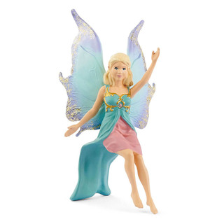 Фея, летящая на крылатом льве 'Schleich' 3