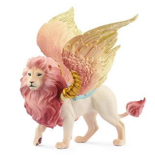 Фея, летящая на крылатом льве 'Schleich' 4