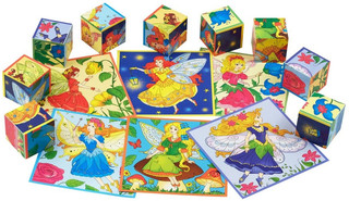 Умные кубики в поддончике. Волшебные феи 3