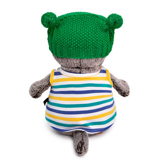 Басик  в шапке «Лягушка», 19 см, артикул Ks19-177 4