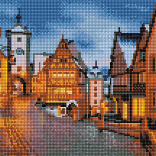 Картина мозаикой 'Ротенбург. Германия' (27 цветов) 31х31 см Molly 2