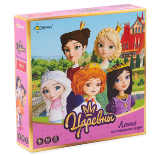Игра настольная 'Эврикус. Царевны. Лото', арт. BG-12107 1