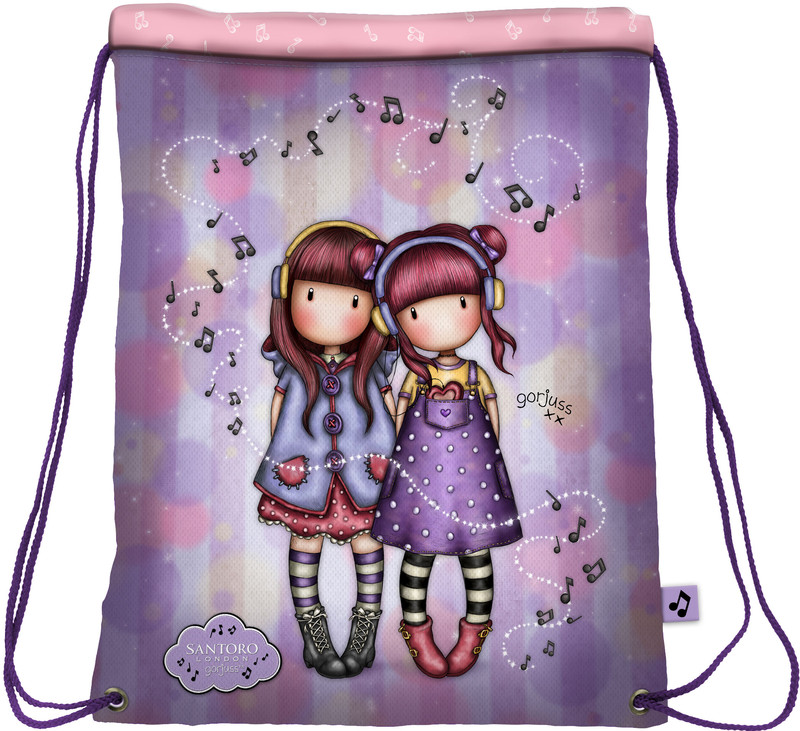Мешок для обуви Santoro Melodies - The Duet