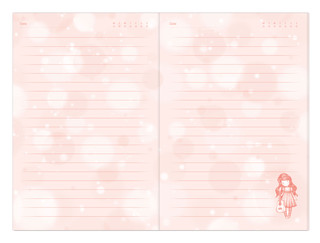 Блокнот с замком Santoro Melodies - This One's For You 2