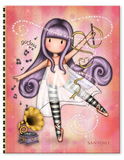 Канцелярский набор с блокнотом Santoro Melodies - Little Dancer 3