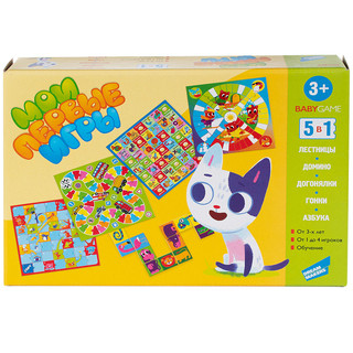 Игра детская настольная 'Мои первые игры. New' Dream makers 2