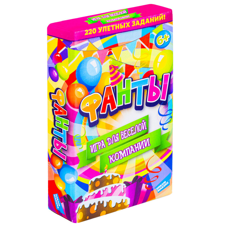 Игра детская настольная 'Фанты. New' Dream makers