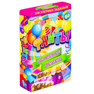 Игра детская настольная 'Фанты. New' Dream makers 1