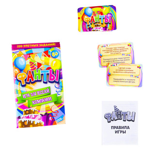 Игра детская настольная 'Фанты. New' Dream makers 4