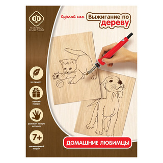 Набор для выжигания 'Домашние любимцы' Фабрика фантазий