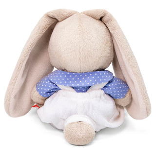 Зайка Ми в белом комбинезоне, 15 см, артикул SidX-440 3