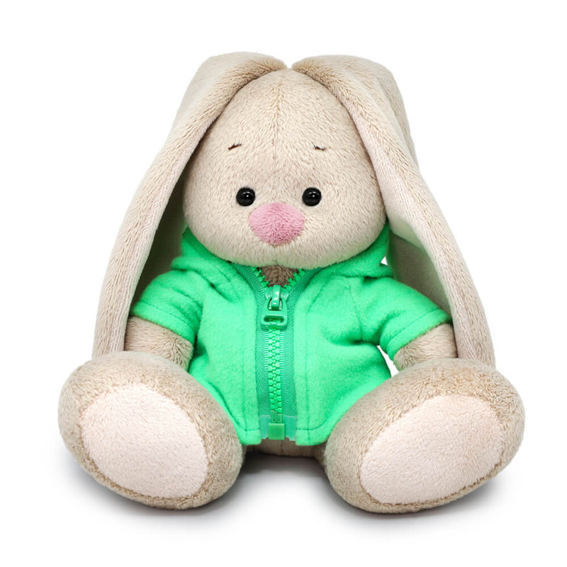 Зайка Ми в толстовке «Дракончик», 15 см, артикул SidX-454