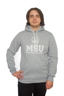 Толстовка с логотипом МГУ имени М.В. Ломоносова (лат)