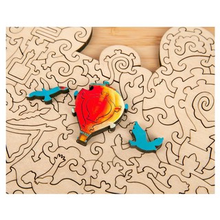 Пазл деревянный  