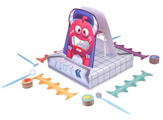 Настольная игра Зубной для монстров (Monster Dentist) 3