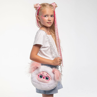 Сумка Лори Юки, цвет белый, розовый 2