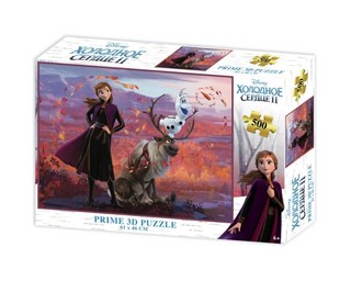 Пазл 3D 'Холодное сердце II' 500 деталей, Prime 3D арт.10464 1